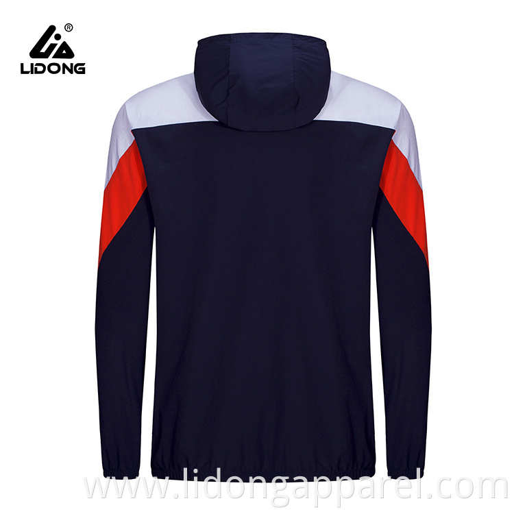 Clothing Manufacturer Thin School Sports Jackets Track Jacket With High Quality Hoodie Tracksuit